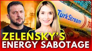  Energy Wars: Ukraine Attacks TurkStream PIpeline to Coerce Hungary, Slovakia & Stop Gas Transit