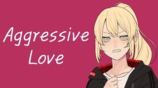 An Aggressive Love Confession (ASMR Roleplay) [F4M]