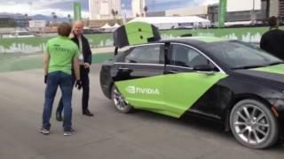 Nvidia Autonomous vehicle demo Las Vegas Jan 2017