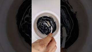 White Mascara into Slime! #satisfying #makeupslime #mascara #viral #shortvideo #shorts