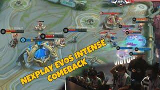 NEXPLAY EVOS intense Comeback Subrang na hype ang mga caster