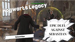 I Found a SECRET Way to Beat Sebastian in Hogwarts Legacy #hogwartslegacy #treding
