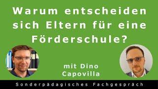 Warum entscheiden sich Eltern für eine Förderschule? Diskussion anhand Ergebnisse einer Masterarbeit