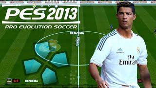 PES 2013 PPSSPP CAMERA PS5 BEST GRAPHICS - REAL MADRID VS INTER MILAN