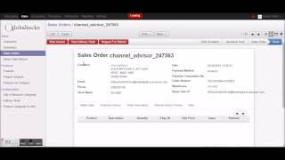 Odoo Channel Advisor Connnector with Refund module - Globalteckz