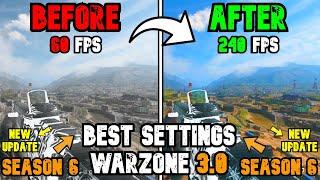 BEST PC Settings for Warzone 3 SEASON 6! (Optimize FPS & Visibility)