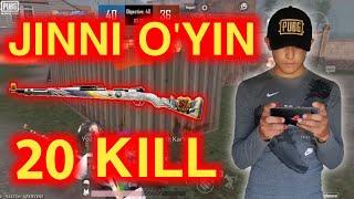 JINNI O'YIN 20 TA KILL // PUBG LITE // KIBER GAMING