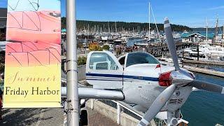 Friday Harbor - a scenic flight in the Bonanza