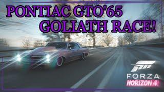 FORZA HORIZON 4 - PONTIAC GTO 65 | GOLIATH RACE GAMEPLAY | ГОЛИАФ