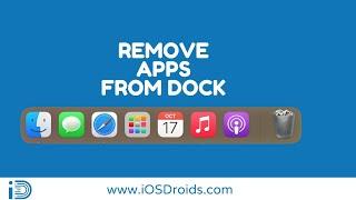 How to Remove Apps from Dock on Mac?