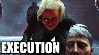 WOLFENSTEIN 2 The New Colossus - Execution Scene / Caroline Death Scene