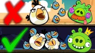 Can you beat Angry Birds WITHOUT Bird Powers?! | Part 2