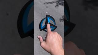 “Mesmerizing Spinning Shuriken: Watch the Ninja Star in Action!”