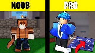 I Went From Noob To Pro In ROBLOX Bedwars