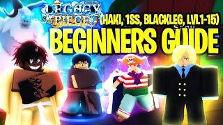 (CODE) Legacy Piece COMPLETE Beginners Guide (Leveling, Races,1SS,BlackLeg,Electro,Haki) Roblox