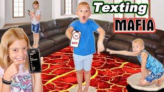 The Floor Is LAVA Texting Mafia In Tannerites House!