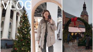 VLOG. Кафе Miit, Рига в картинах, праздничная ярмарка, Zara Home, покупки в H&M