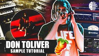 How To Make SAMPLES For DON TOLIVER | FL Studio Tutorial