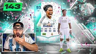 OMG ENDRICK IN MY BEST PACK EVER 90x4! FC 25 ULTIMATE TEAM RTG