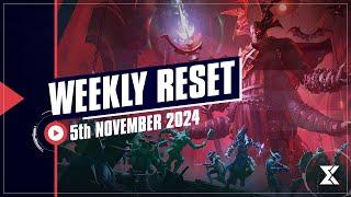 Destiny 2 Weekly Reset - Festival of the Lost Continues (5th November 2024)