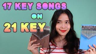 EASY way to play 17 key songs on a 21 key Kalimba even if you are a beginner (SUB)