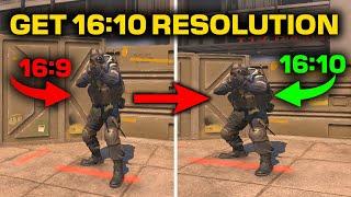 How To Play CS2 in 16:10 STRETCHED Resolution (2023)