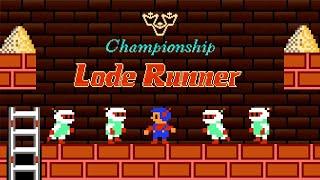 Championship Lode Runner (1985) NES - All Stages Cleared 1-50