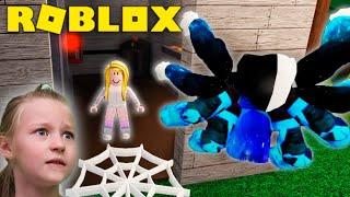 НАС ПОЙМАЛ ПАУК в РОБЛОКС с JuJa Family Games ROBLOX Spider  Глава 1