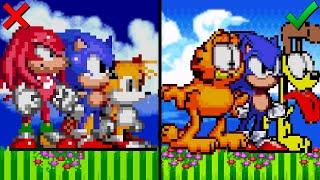 Sonic Joins Garfield’s Team