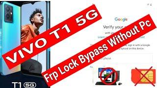 VIVO T1 5G FRP Bypass V2141 Google Account Lock Bypass Without Pc