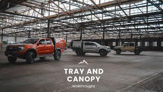 Trojan Canopies Walkthrough - Aluminium Tray and Canopy