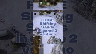 SHIFTING SANDS IS JUST THE BEST GODPOWER #ageofmythologyretold #gaming #rts #strategygames #myths