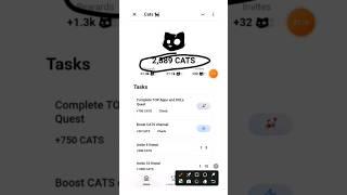 Cats telegram bot  | cats telegram | cats bot #cats #catsairdrop  #catstelegram