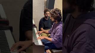 A live Jam with sid before take for #Netruvarai for #siren …. #gvprakash #gvprakashkumar #sidsriram