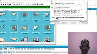 4 1 3 4 Packet Tracer   Configuring IPv6 ACLs