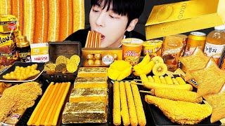 ASMR MUKBANG | GALAXY HONEY JELLY CANDY RECIPE Desserts (Gold Food, Noodles Jelly, Ice cream)