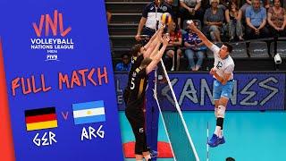 Germany  Argentina - Full Match | Men’s Volleyball Nations League 2019