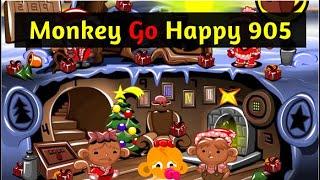 Monkey GO Happy Stage 905 - 4K - Walkthrough -  a PencilKids Game