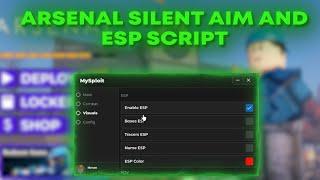 Roblox Arsenal Script | Silent Aim | ESP | Works With Solara