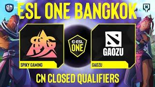 Gaozu (Ame + XinQ) vs Spiky Gaming (BO3) | ESL One Bangkok 2024 CN Qualifiers