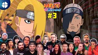 Naruto Shippuden EPISODE 3 MEGA Reaction Mashup [21 People React]