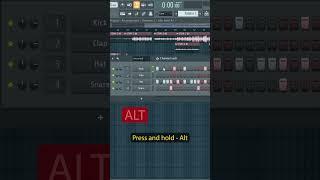 How to organise your Channel Rack on FL Studio  #shorts