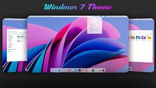 Make your windows 7 look unique || New windows 7 theme 2022 || VIN STAR