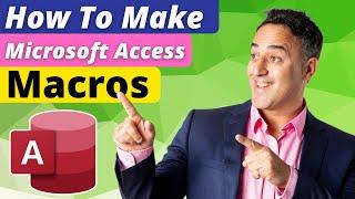 How to Make a Macro in Microsoft Access