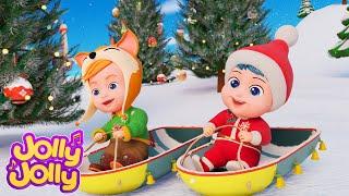 Jingle Bells + weitere Weihnachtslieder | Jolly Jolly – Lernen und Spielen – Kinderreime