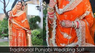 Traditional Punjabi Wedding Suit | Bridal Suit Collection By Prabhjot’s Designer Studio