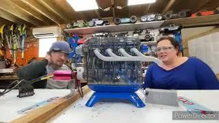 BOOM! 55,000rpm VS Toy Engine - Total Failure