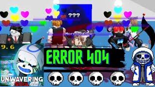 Error 404 Sans | Unwavering Soul