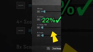 nastroyka pritsel 4x zajm #pubgmobile #рекомендации #длявсех #пабг #чувствительность #4х #настройки
