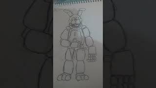 fiz um desenho do spring bonnie into the Pit